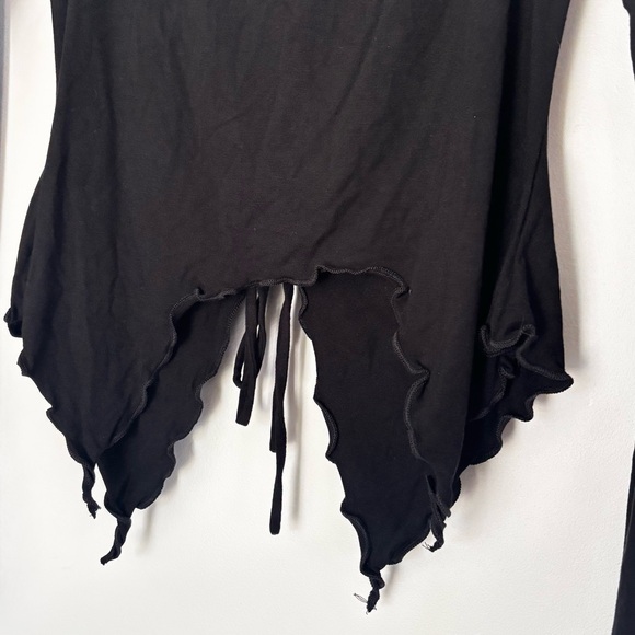 Urban Outfitters Cinched Ruched Cropped Top Medium A48 - Picture 4 of 16